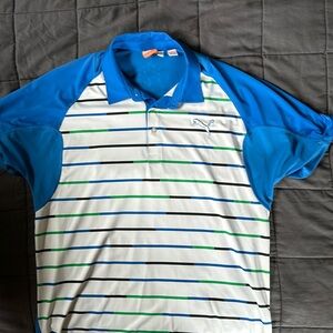 Puma golf polo size large